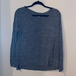 Grey long sleeve shirt